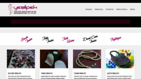 What Yesilipek.com website looked like in 2021 (4 years ago)