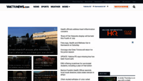 What Yaktrinews.com website looked like in 2021 (4 years ago)