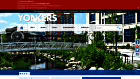 What Yonkersny.gov website looked like in 2021 (2 years ago)