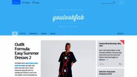 What Youlookfab.com website looked like in 2021 (2 years ago)