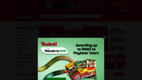 What Youbeli.com website looked like in 2021 (2 years ago)