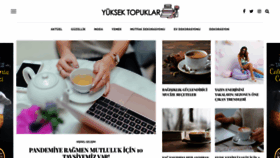 What Yuksektopuklar.com website looked like in 2021 (2 years ago)