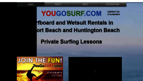 What Yougosurf.com website looked like in 2021 (2 years ago)
