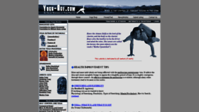 What Yoga-age.com website looked like in 2021 (3 years ago)