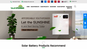 What Youthpowergy.com website looked like in 2021 (2 years ago)