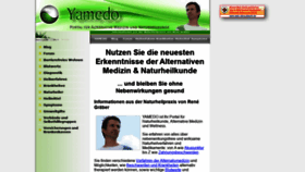 What Yamedo.de website looked like in 2021 (2 years ago)