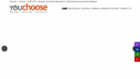 What Youchoose.com.au website looked like in 2021 (2 years ago)
