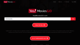 What Yesmoviesgo.com website looked like in 2021 (2 years ago)