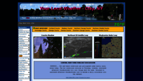 What Yourlocalweather-clay-ny.com website looked like in 2021 (2 years ago)