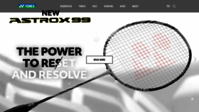 What Yonex.com website looked like in 2021 (2 years ago)