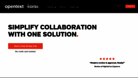 What Yousendit.com website looked like in 2021 (3 years ago)