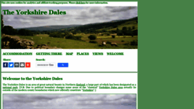 What Yorkshire-dales.com website looked like in 2021 (2 years ago)
