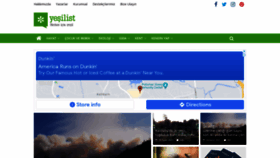 What Yesilist.com website looked like in 2021 (2 years ago)