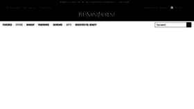 What Yslbeauty.com.au website looked like in 2021 (2 years ago)