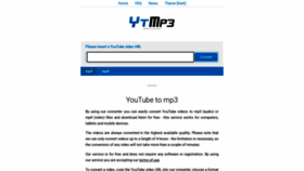 What Ytmp3.mobi website looked like in 2021 (2 years ago)