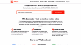 What Yt1s.io website looked like in 2021 (2 years ago)