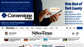 What Yorknewstimes.com website looked like in 2021 (2 years ago)