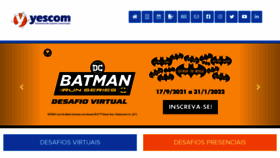 What Yescom.com.br website looked like in 2021 (2 years ago)