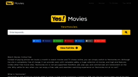 What Yesmovies.mn website looked like in 2021 (2 years ago)