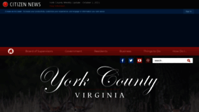 What Yorkcounty.gov website looked like in 2021 (3 years ago)