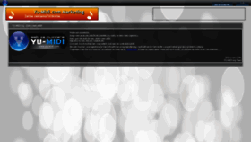 What Yu-midi.org website looked like in 2021 (2 years ago)