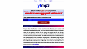 What Ytmp3.ru website looked like in 2021 (2 years ago)