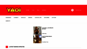 What Yaoi.mobi website looked like in 2021 (2 years ago)