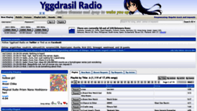 What Yggdrasilradio.net website looked like in 2021 (2 years ago)