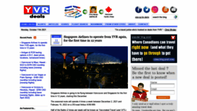 What Yvrdeals.com website looked like in 2021 (2 years ago)