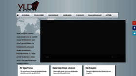 What Yldinsaat.com.tr website looked like in 2021 (2 years ago)