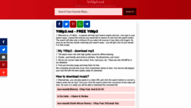 What Ytmp3.red website looked like in 2021 (2 years ago)