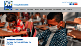 What Youngrembrandts.com website looked like in 2021 (2 years ago)