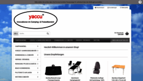 What Yaccu.com website looked like in 2021 (3 years ago)