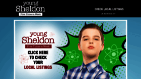 What Youngsheldonweeknights.com website looked like in 2021 (2 years ago)