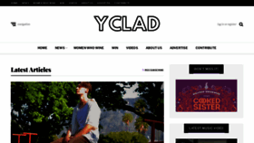 What Ycladmag.com website looked like in 2021 (2 years ago)