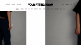What Yourfittingroom.co.kr website looked like in 2021 (2 years ago)