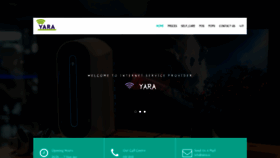 What Yara.sy website looked like in 2021 (2 years ago)