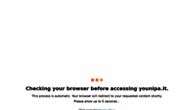 What Younipa.it website looked like in 2021 (2 years ago)