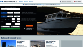 What Yachtworld.fr website looked like in 2021 (2 years ago)