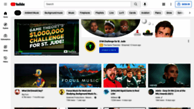 What Youtube.co.uk website looked like in 2021 (3 years ago)