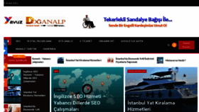 What Yavuzdoganalp.com website looked like in 2021 (2 years ago)