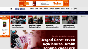 What Yenibakis.com.tr website looked like in 2021 (2 years ago)