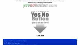 What Yesnobutton.com website looked like in 2021 (2 years ago)