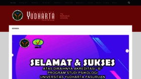 What Yudharta.ac.id website looked like in 2021 (2 years ago)