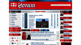 What Yorumgazetesihatay.com website looked like in 2021 (2 years ago)