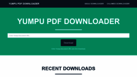 What Yumpu.pdf-downloader.com website looked like in 2021 (2 years ago)