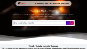 What Ytmp3to.com website looked like in 2021 (2 years ago)