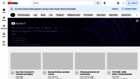 What Youtube.de website looked like in 2021 (2 years ago)