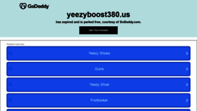 What Yeezyboost380.us website looked like in 2021 (2 years ago)