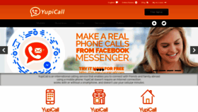 What Yupicall.com website looked like in 2021 (2 years ago)